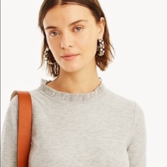 NWT J. Crew tortoise hoops with crystals - Picture 10 of 10